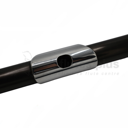 Pre-owned Matit Bros Carbon Fibre Tubing Headjoint with Silver Lip Plate & Riser C8137