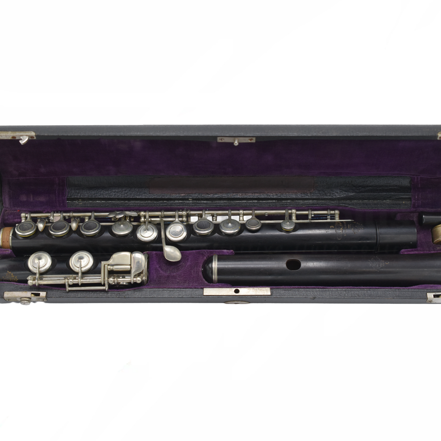 Pre-owned V.K.S Czechia Grenadilla Wood Flute C8165