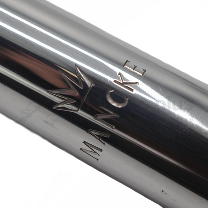 Pre-owned Mancke .925 Silver Headjoint with 8K Riser C8199