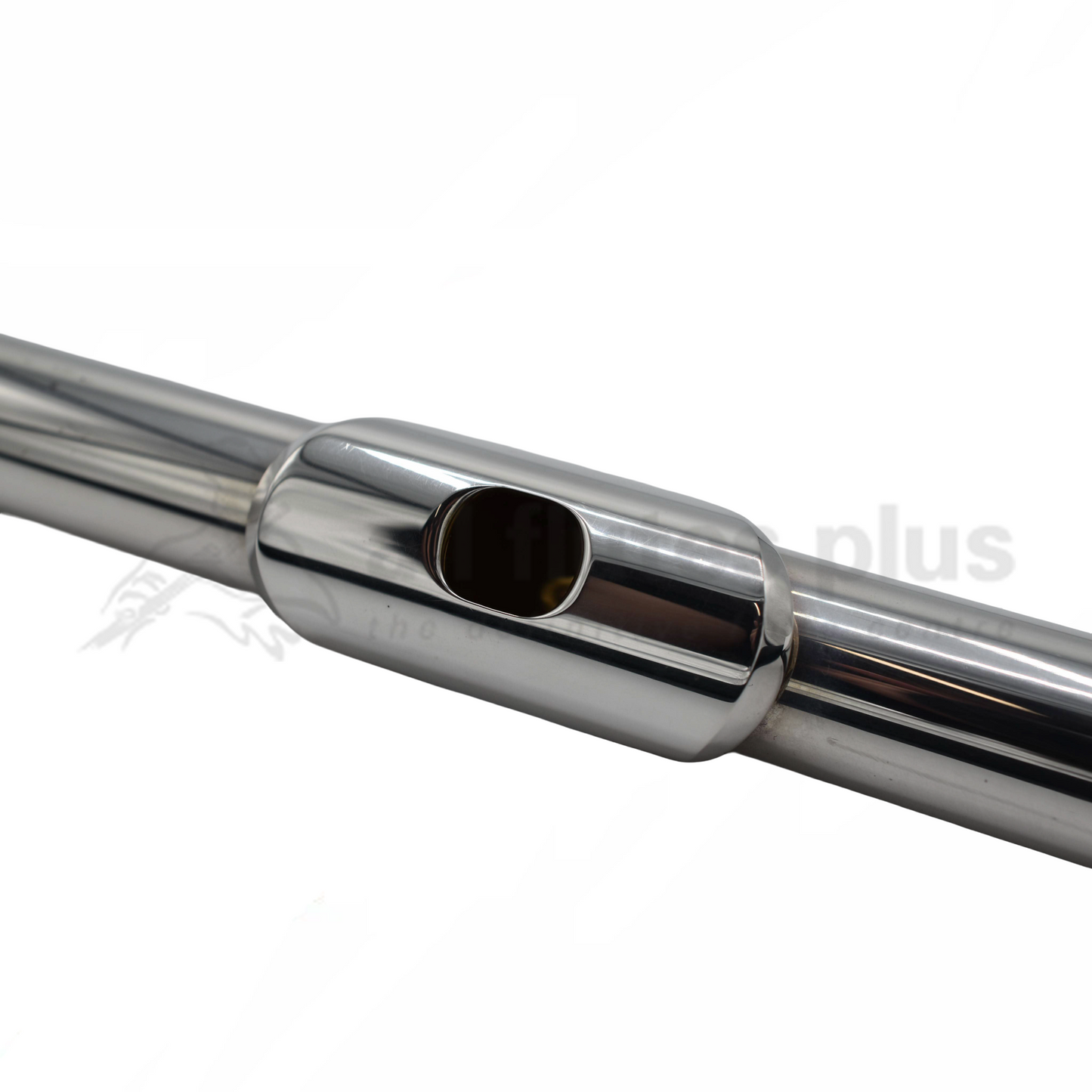 Pre-owned Mancke .925 Silver Headjoint with 8K Riser C8199