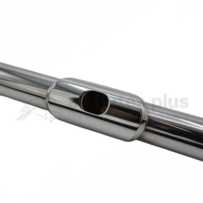 Pre-owned Mancke .925 Silver Headjoint with 8K Riser C8199