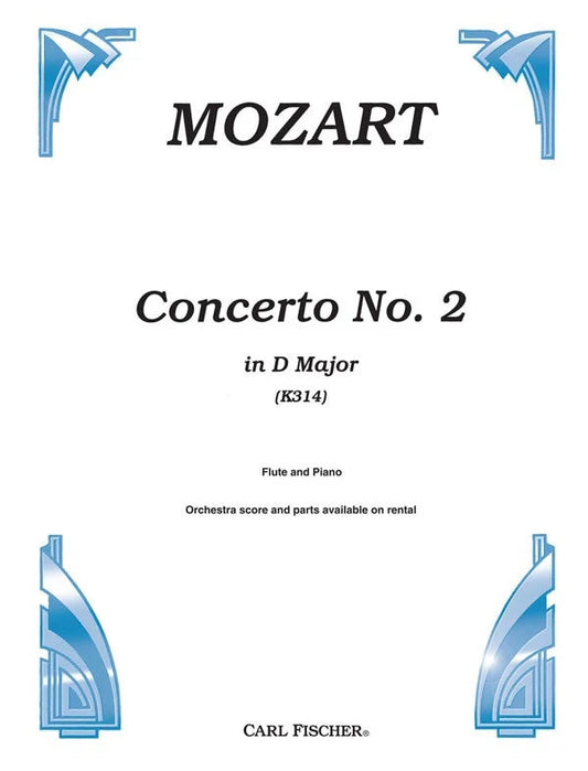 Mozart- Concerto No 2 in D Major K314 for Flute and Piano (Fischer)