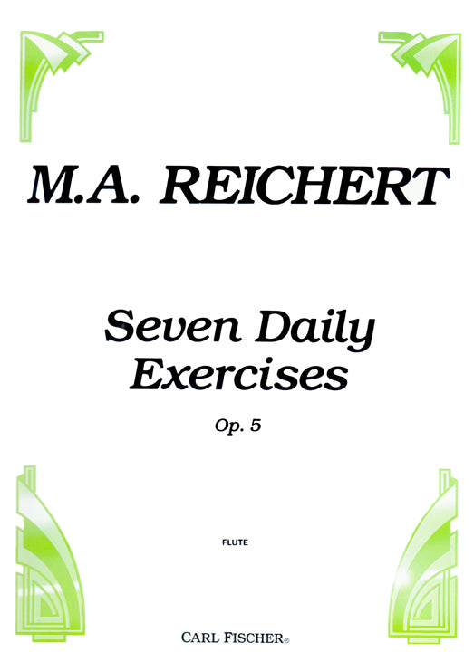 Reichert- Seven Daily Exercises Op. 5 for Flute (Fischer)
