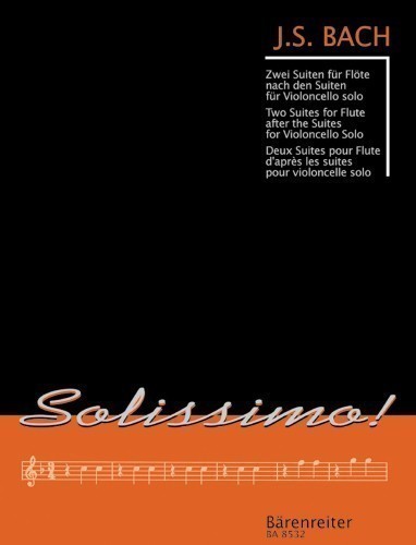 JS Bach Two Suites for Flute after the Suites for Cello Solo