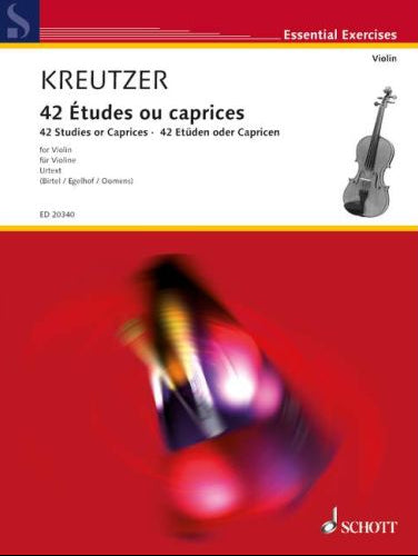 Kreutzer- 42 Studies or Caprices for Violin (Urtext)