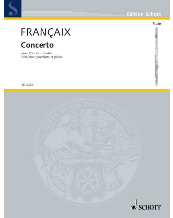 Françaix- Concerto for Flute and Piano