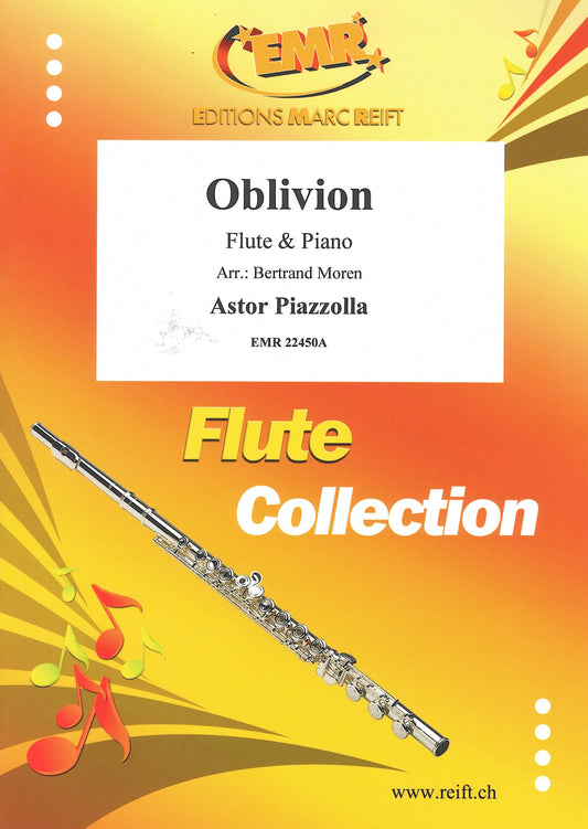 Piazzolla- Oblivion for Flute and Piano