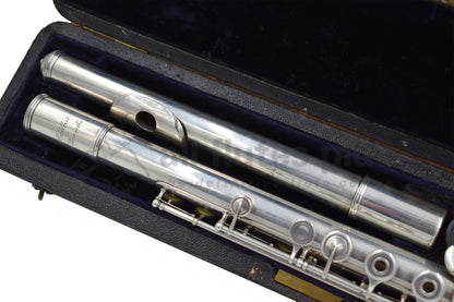 Eugene Albert All Silver Miniature Keyed Flute - C.9031  