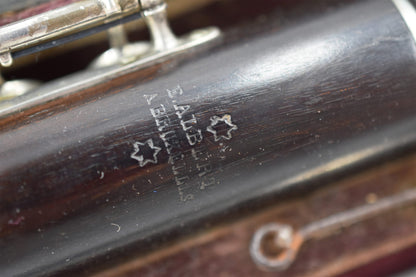 Eugene Albert Boehm System Wooden Flute with Silver Head Joint - C.9042