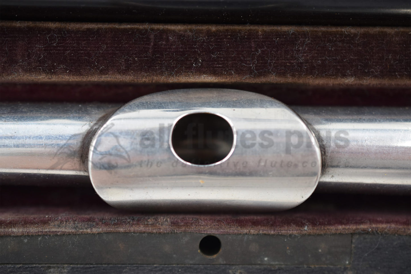 Eugene Albert Boehm System Wooden Flute with Silver Head Joint - C.9042