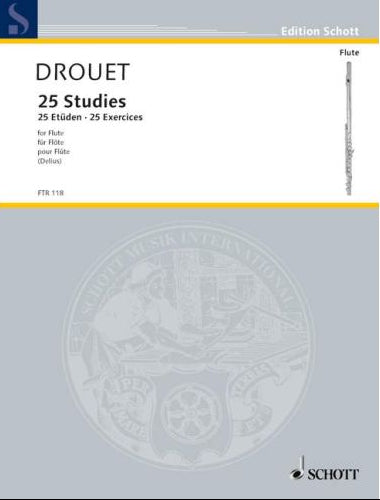 Drouet- 25 Studies for Flute (Schott)