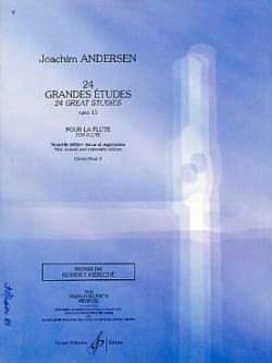 Andersen- 24 Grand Studies for Flute Op. 15 (Billaudot)