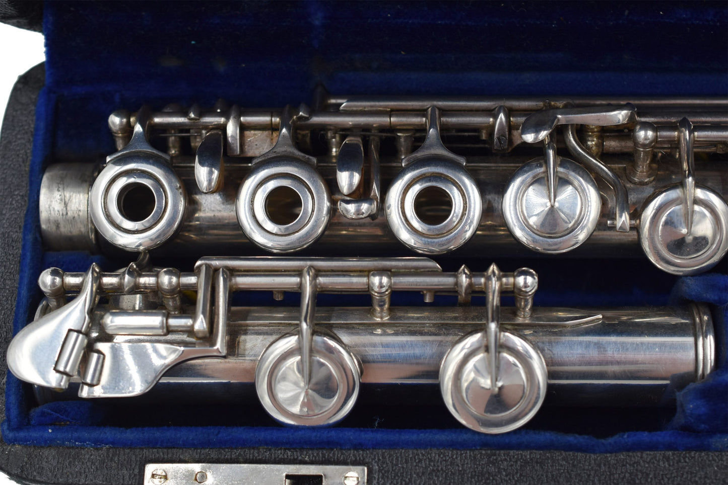 Kuiper Kingma Handmade Silver Flute with Two Silver Headjoints - C.9043