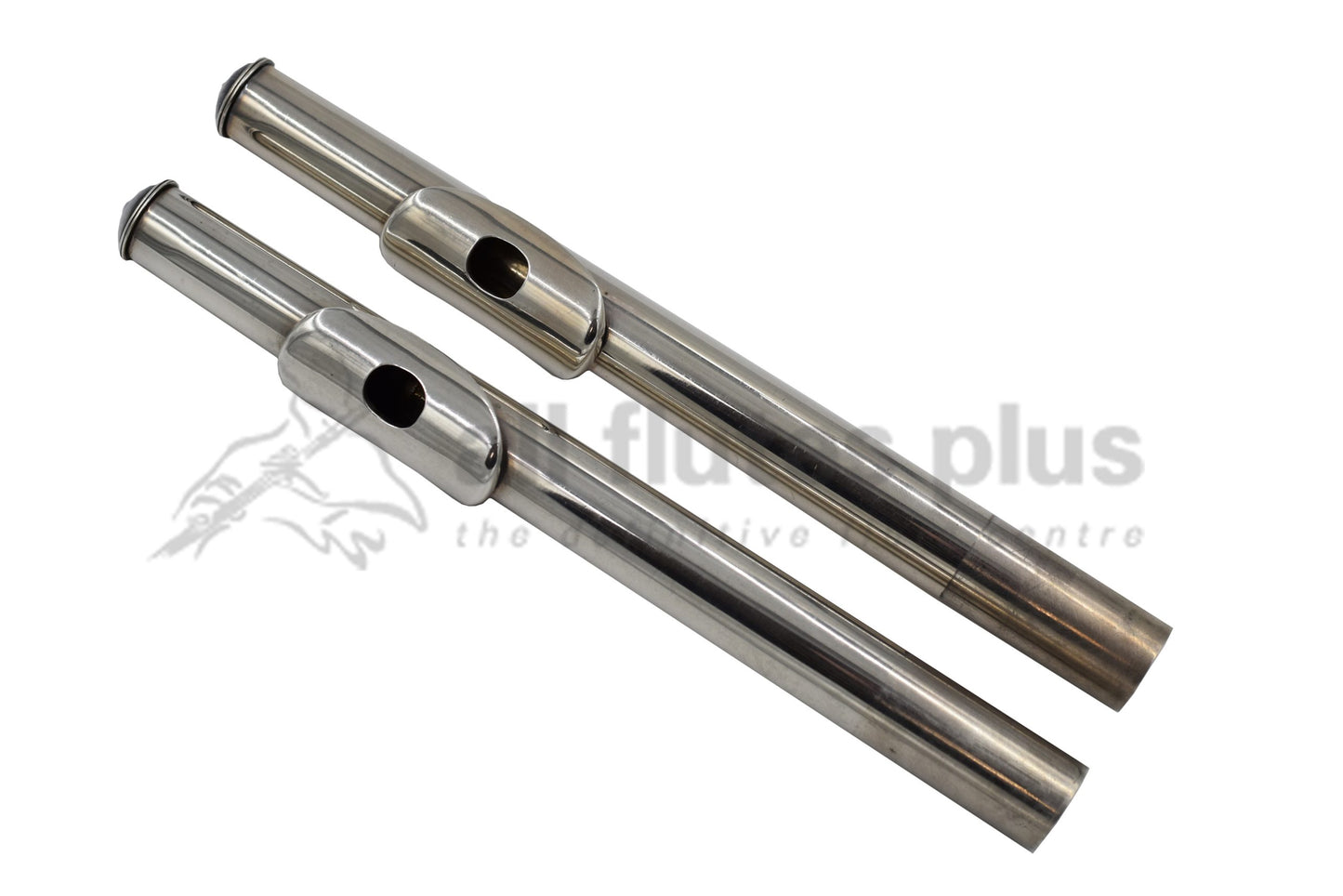Kuiper Kingma Handmade Silver Flute with Two Silver Headjoints - C.9043