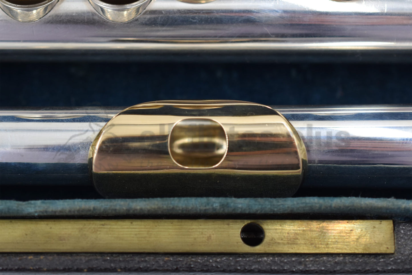 Louis Lot Earliest Complete Handmade Flute with Gold Lip and Riser - C.9039 