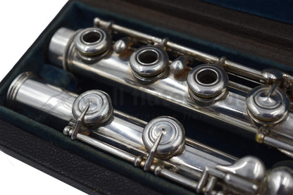 Louis Lot Earliest Complete Handmade Flute with Gold Lip and Riser - C.9039 