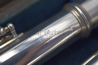 Louis Lot Earliest Complete Handmade Flute with Gold Lip and Riser - C.9039 