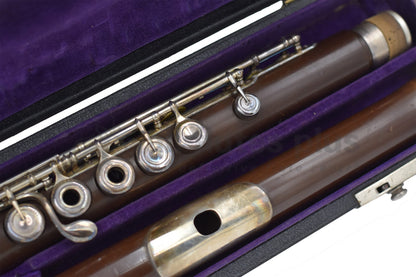Louis Lot Ebonite Flute - C.9038  