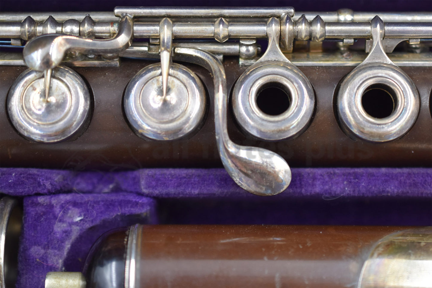 Louis Lot Ebonite Flute - C.9038  
