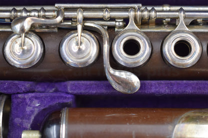 Louis Lot Ebonite Flute - C.9038  