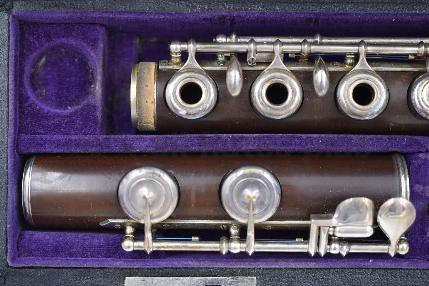 Louis Lot Ebonite Flute - C.9038  