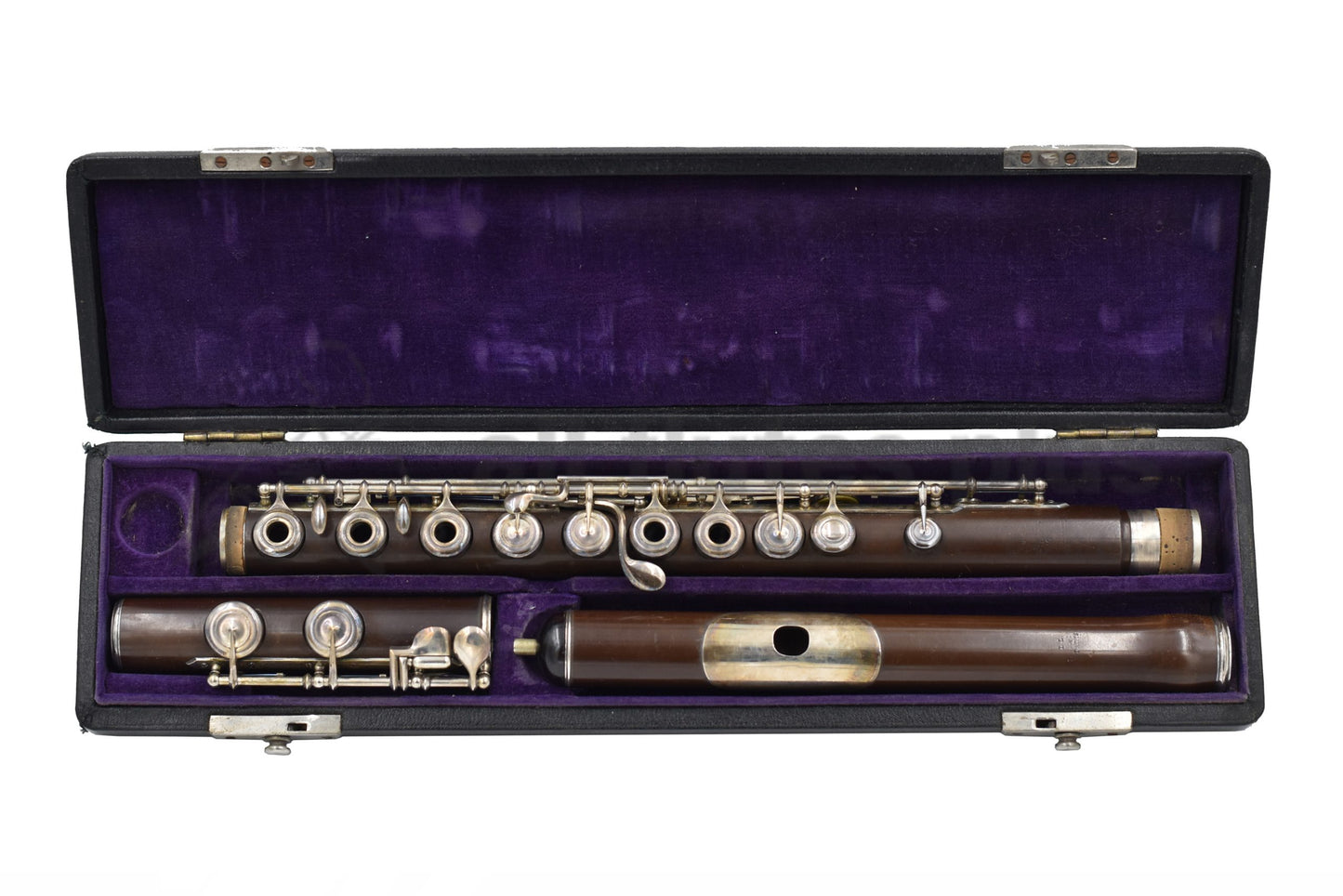 Louis Lot Ebonite Flute - C.9038  