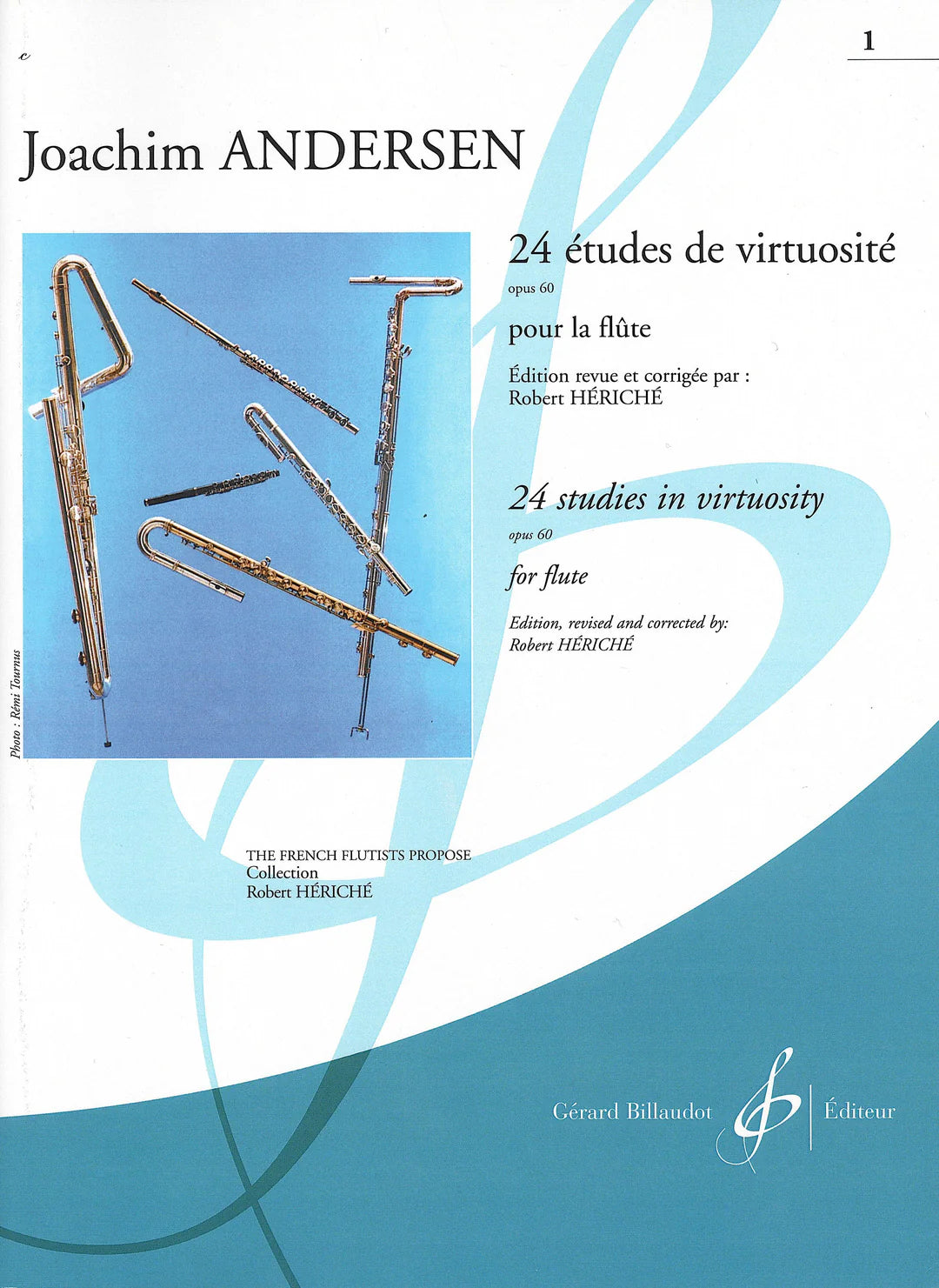 Andersen- 24 Studies in Virtuosity for Flute Op. 60 (Billaudot)