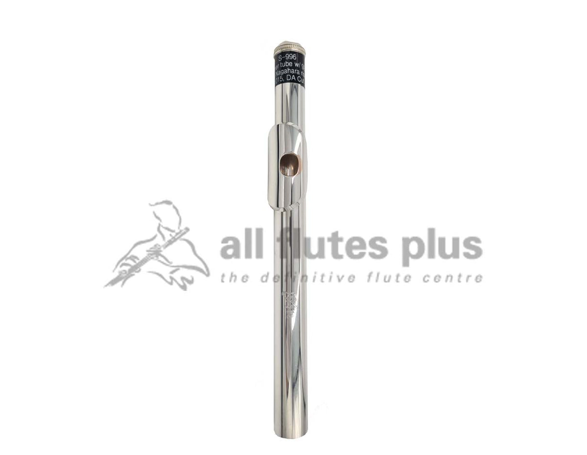 Fad Riser Nagahara 950 Silver Headjoint with 18k Gold Riser – All Flutes Plus