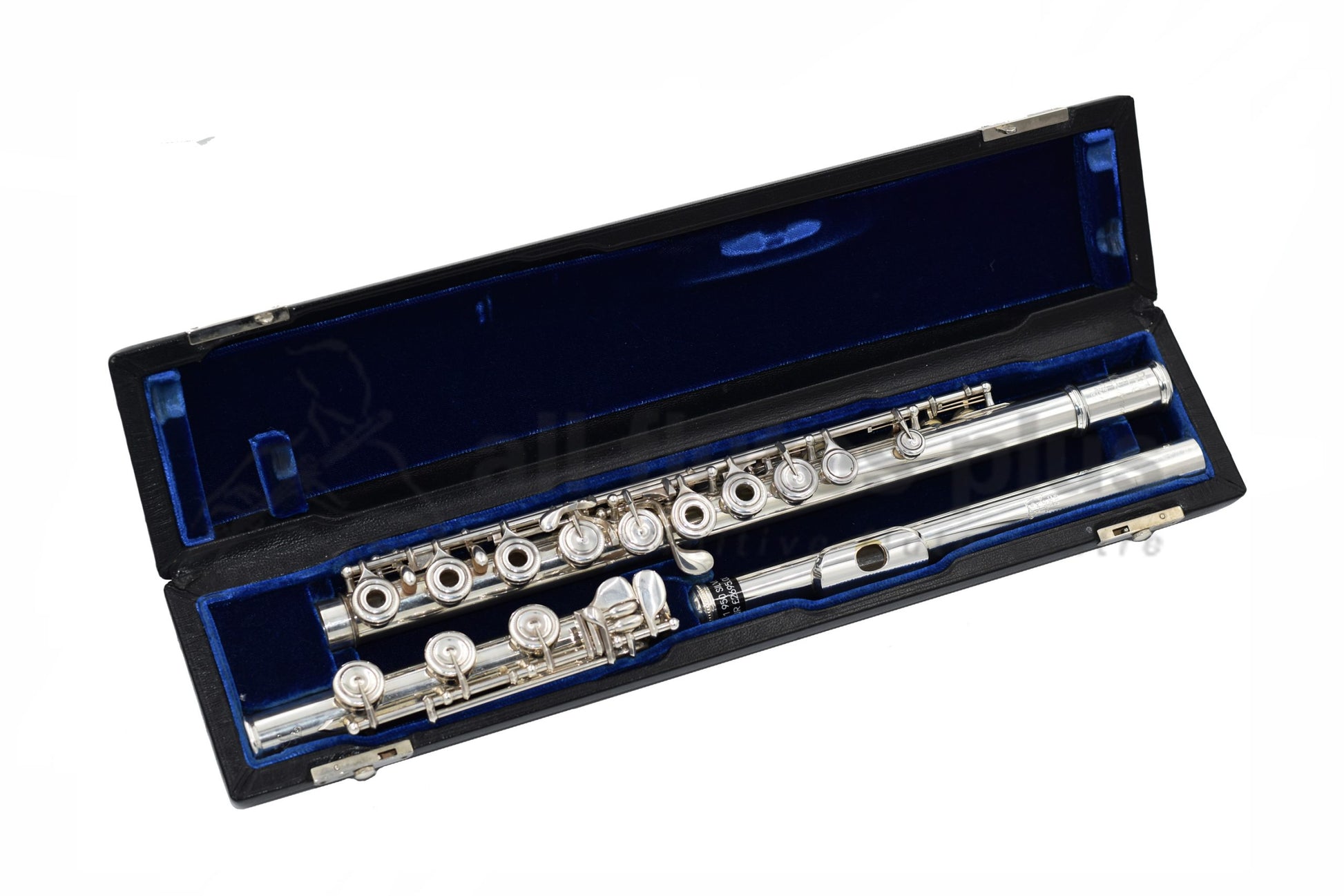 Nagahara Pre-Owned Handmade Silver Flute with 18K Gold Riser