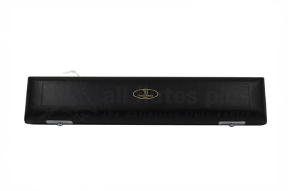 Nagahara flute leather bound hard case with Nagahara Logo on the top.