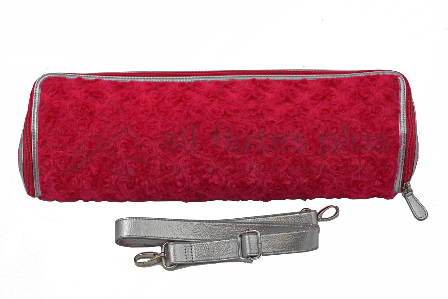 NuBoo Pink Fluffy Flute Case Cover-C Foot