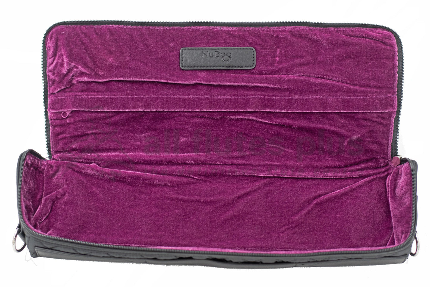 NuBoo Black Quilted Flute Case Cover-C Foot