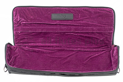 NuBoo Black Quilted Flute Case Cover-C Foot