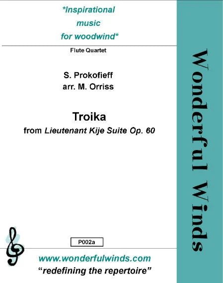 Prokofiev- Troika for Mixed Flute Quartet