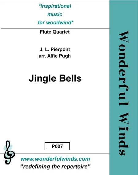 Jingle Bells for Mixed Flute Quartet