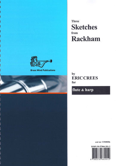 Crees- Three Sketches from Rackham for Flute and Harp
