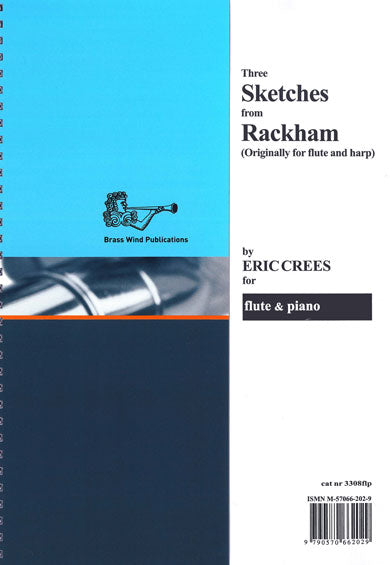 Crees- Three Sketches from Rackham for Flute and Piano