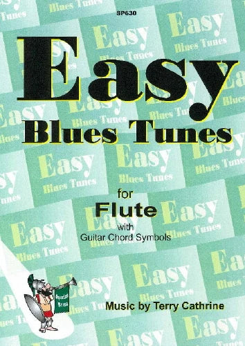 Easy Blues Tunes for Flute with Guitar Chord Symbols