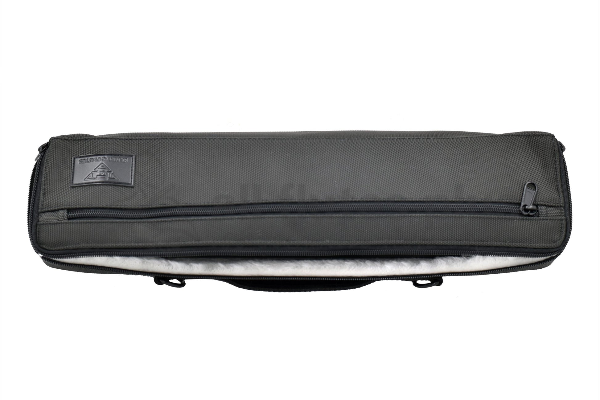 Sankyo flute soft case cover with white fleece lining 