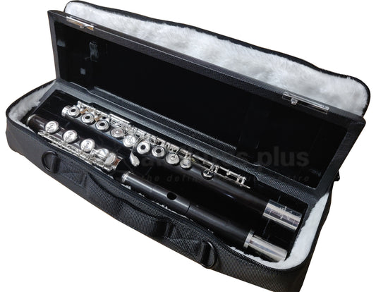 Sankyo Handmade Grenadilla Flute in black base