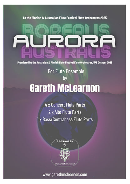 McLearnon- Aurora for Flute Ensemble
