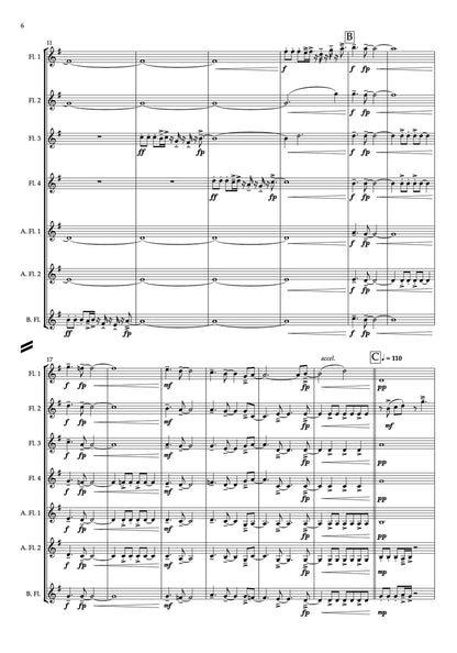 McLearnon- Aurora for Flute Ensemble