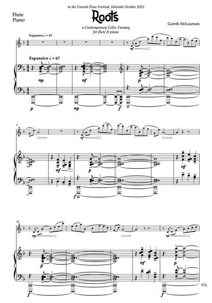 McLearnon- Roots for Flute and Piano
