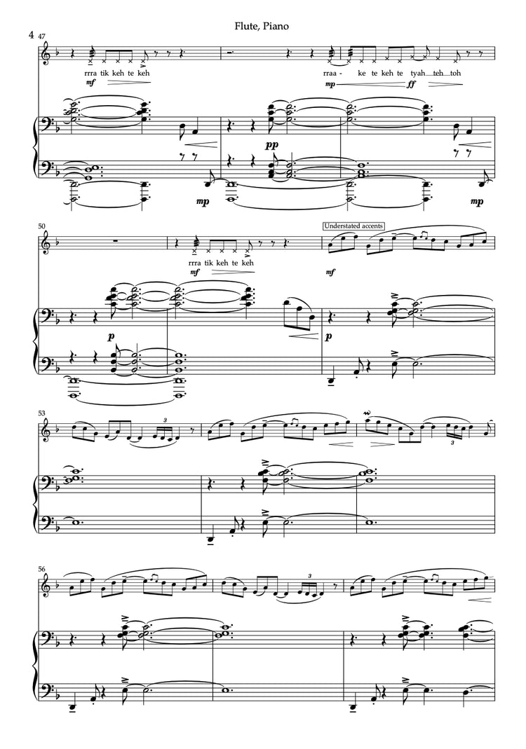 McLearnon- Roots for Flute and Piano