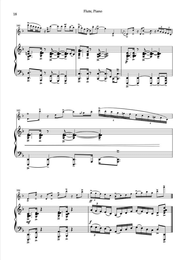 McLearnon- Roots for Flute and Piano