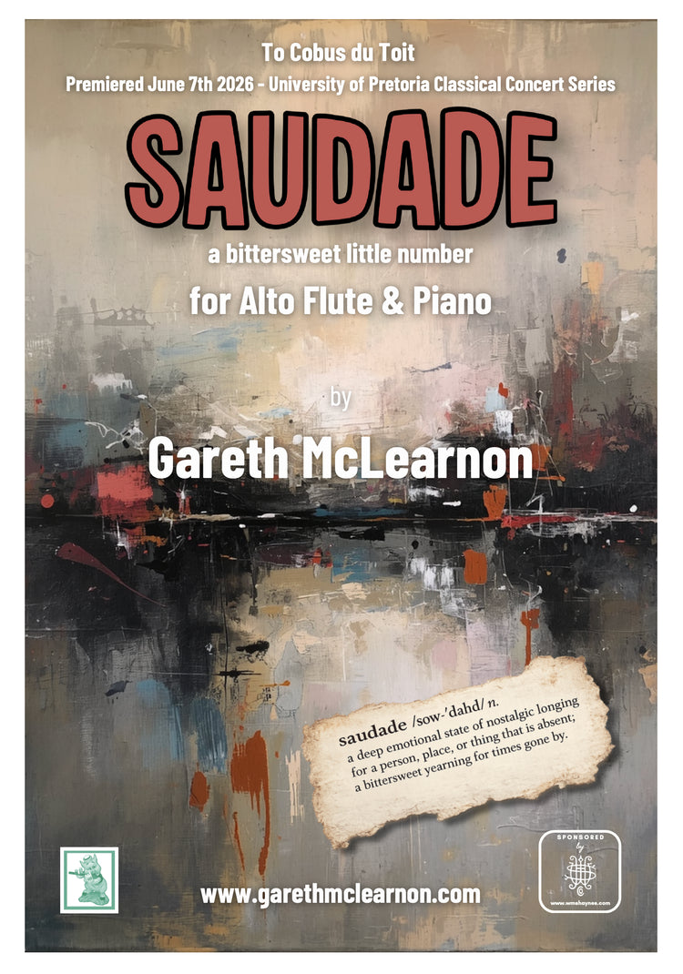 McLearnon- Saudade for Alto Flute and Piano