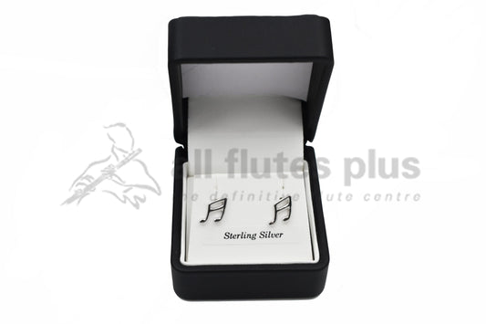 Sterling Silver Quaver Earrings