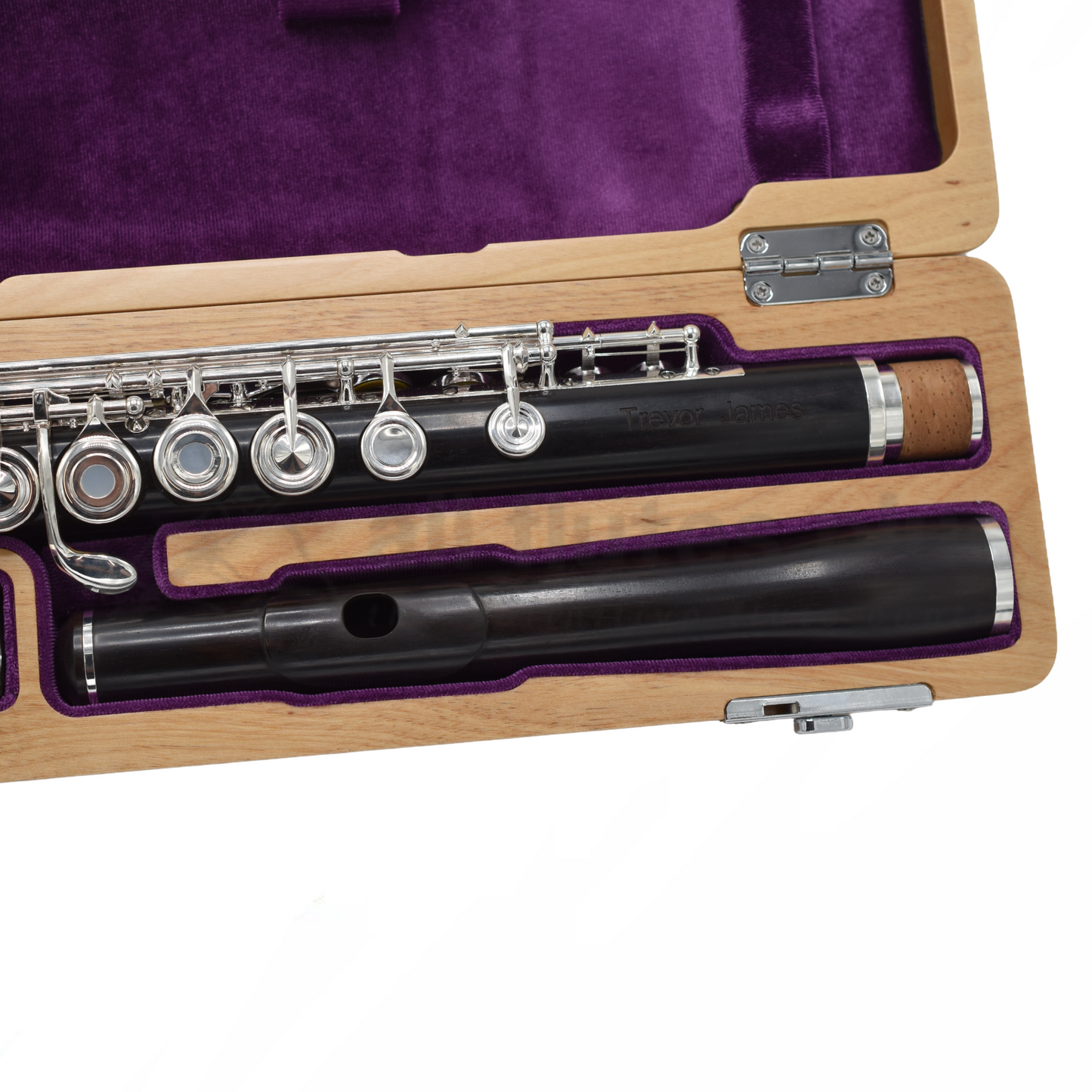 Trevor James Wood Boehm System Flute