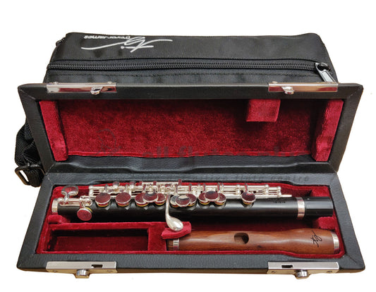 Trevor James Grenadilla Model Piccolo with Mopane Head Joint