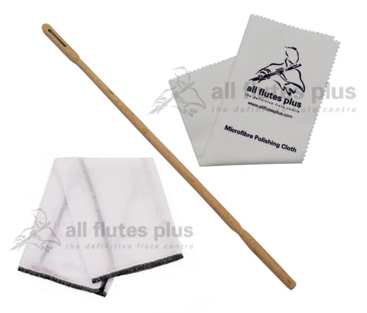 Silver-plated Flute Care Essentials Bundle